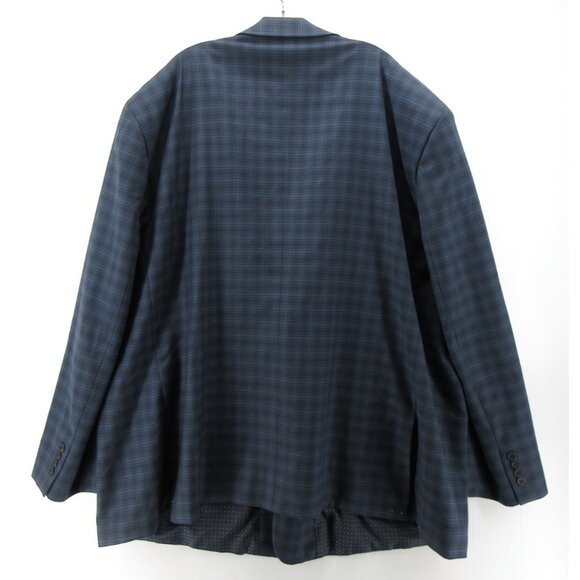 Oak Hill Sport Coat 4XLT Tall Blazer Wool Blend Plaid Jacket Preppy - Picture 8 of 14